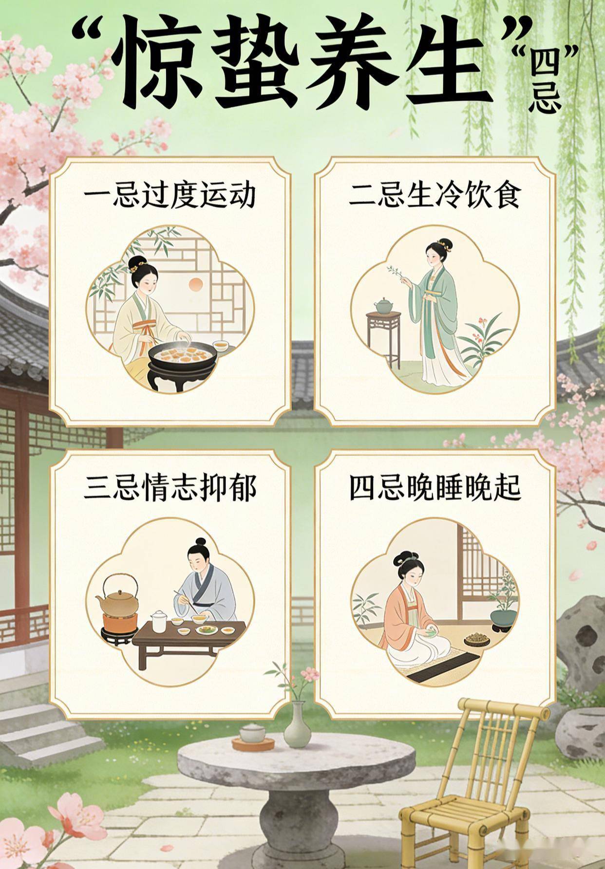 惊蛰至，万物生！牢记“四忌四捂四要”，一年少生病！