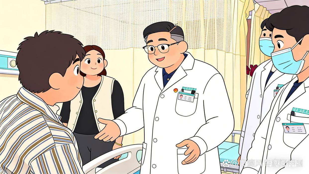 白癜风白斑总对称长，到底是什么原因？丨咨询白癜风医生