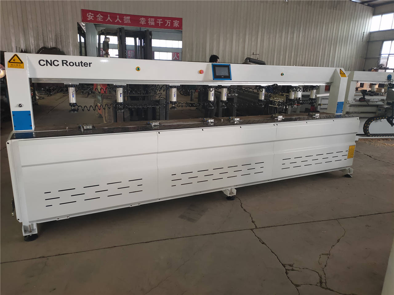 数控实木开槽机 数控木工打孔机重型机身稳