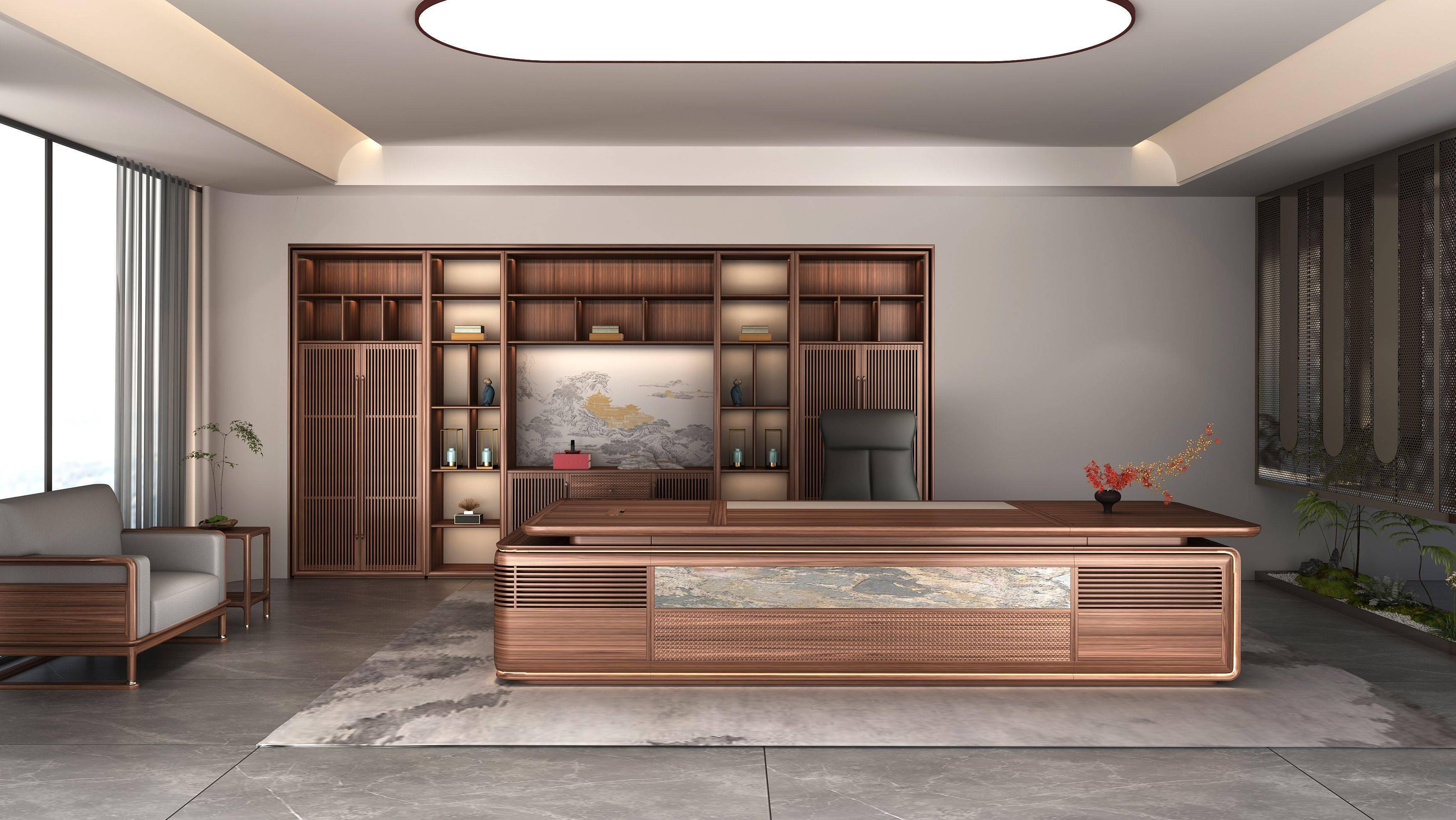 人体工学椅场景图