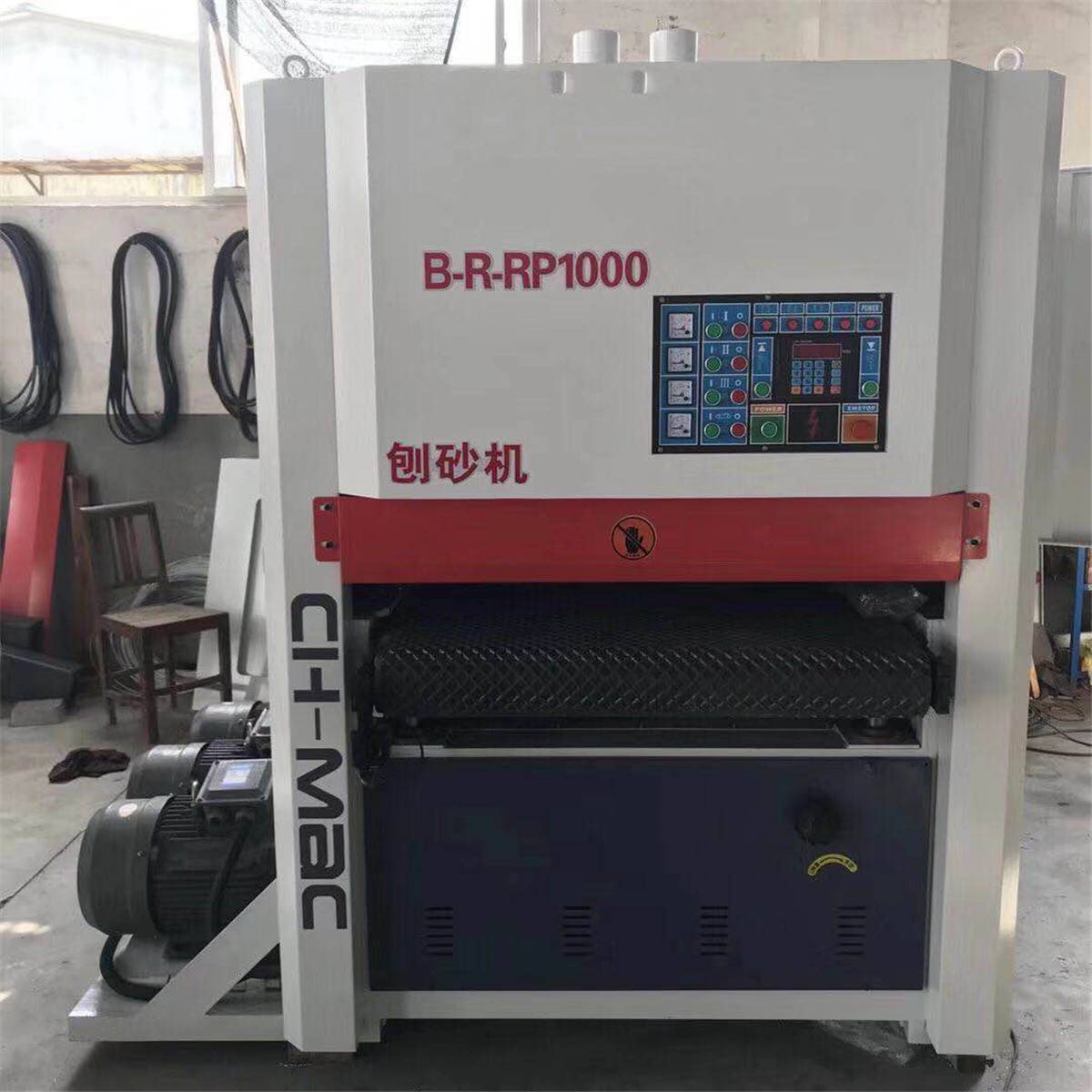 木工砂光机双面 木工双面砂光机用起来顺手