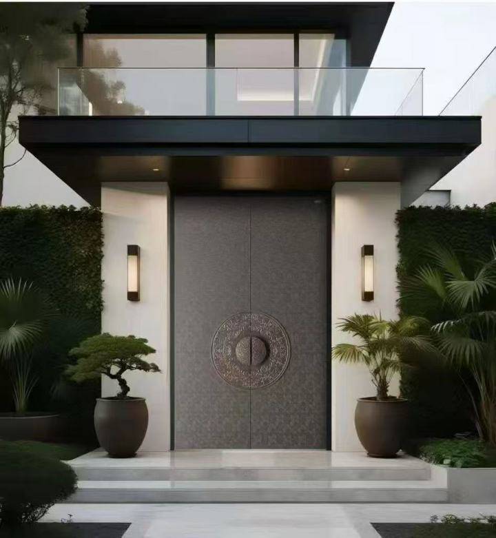 徽豹铝艺产品安装效果图