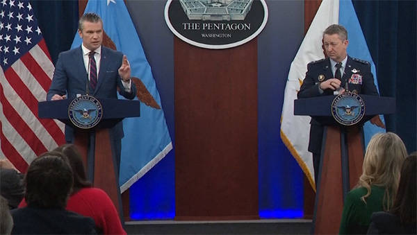 美防长声称：目标不是颠覆伊朗政权，“这次不是伊拉克”