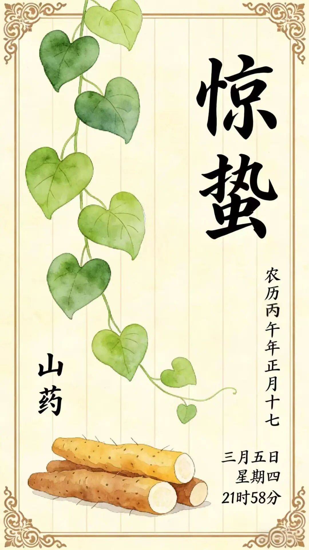 妇幼节气笺 | 惊蛰养生：山药健脾润燥正当时