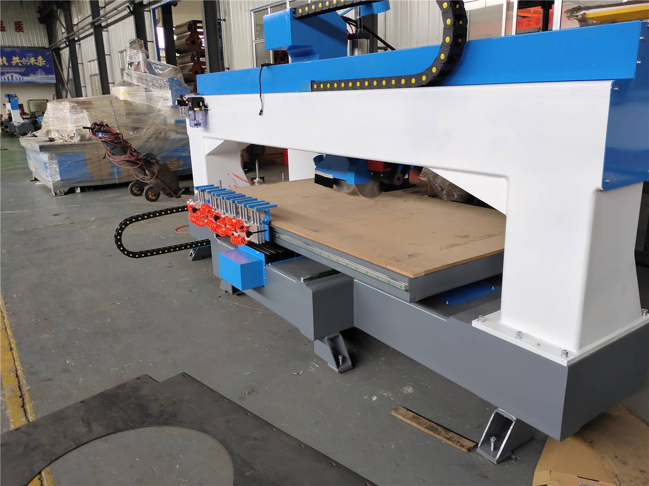 木工往复裁板锯 木材裁板机耐用抗造