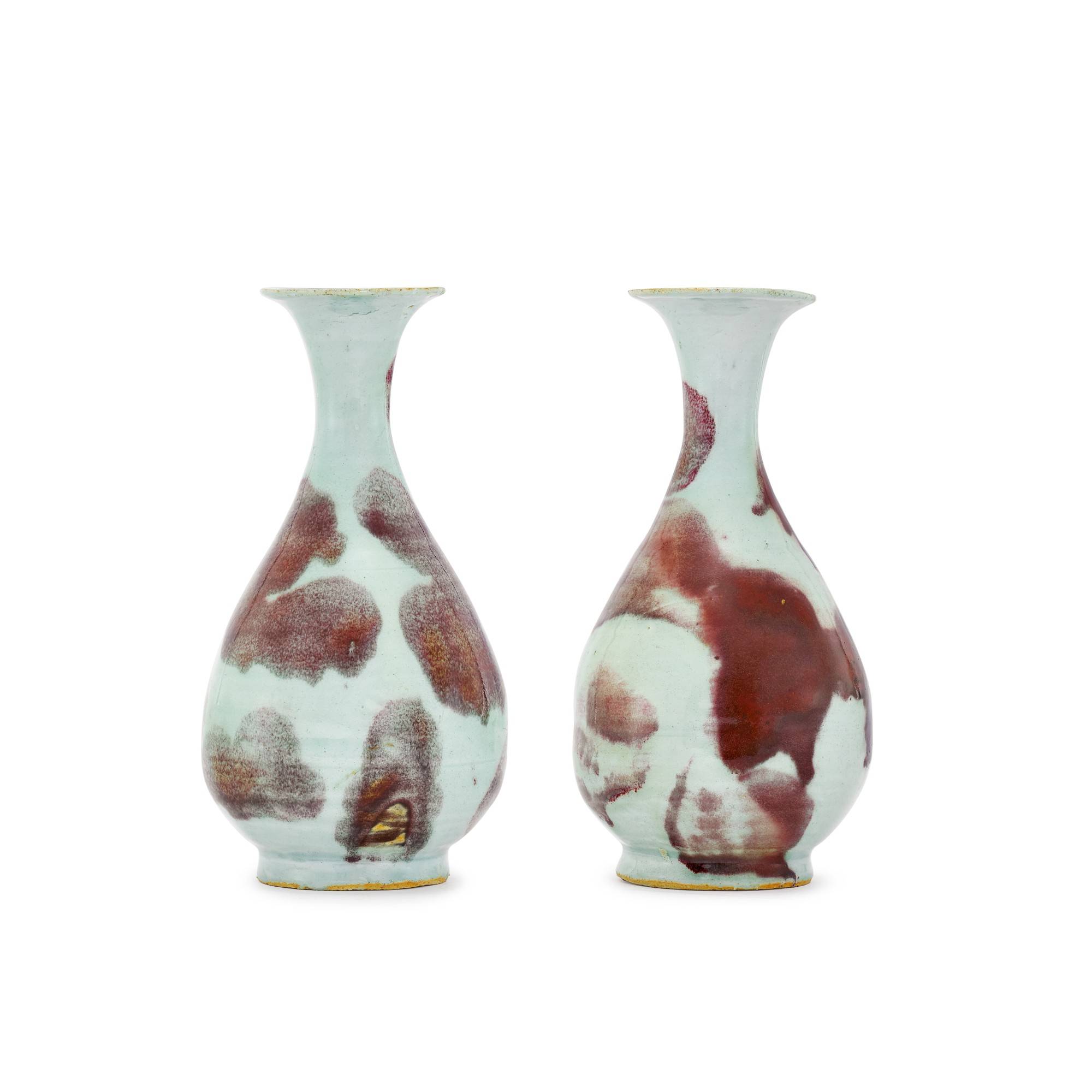 元代釉里瓷器红发色规律与窑变特征，真品仿品一眼区分