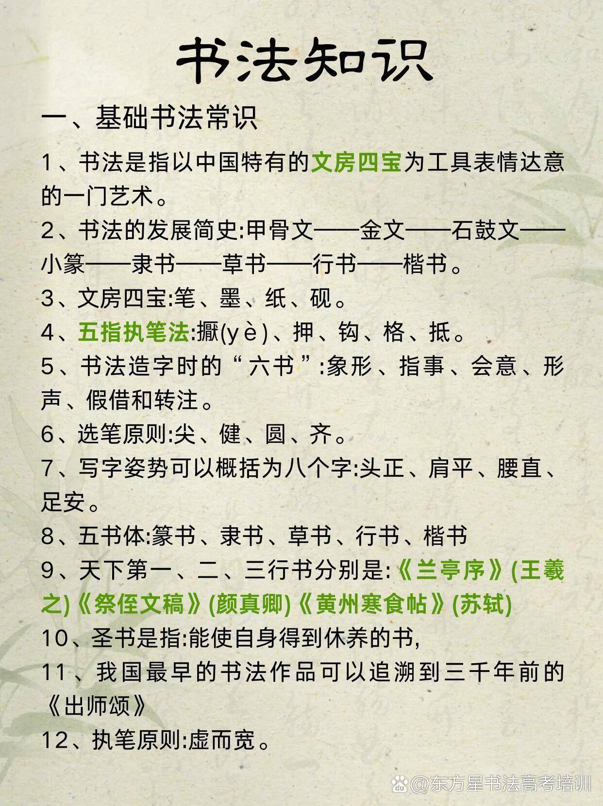 书法知识#中国书法