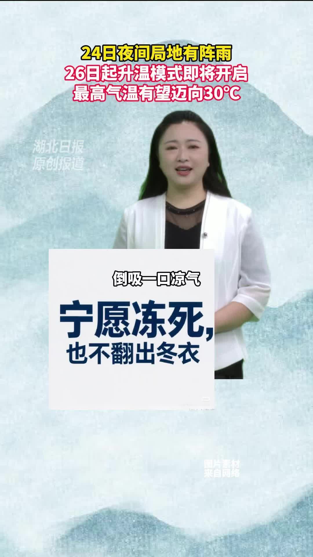 武汉市将迎来雨歇回暖，升温即将开启！