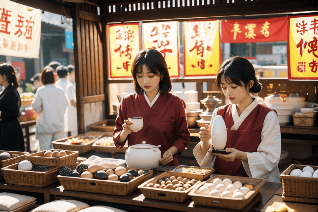 沈阳早市三宝：油条、豆浆、茶叶蛋，清晨能量！