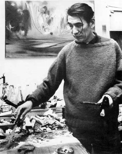 用油画写狂草的人：朱德群，那个把唐宋山水画进抽象画布的大师