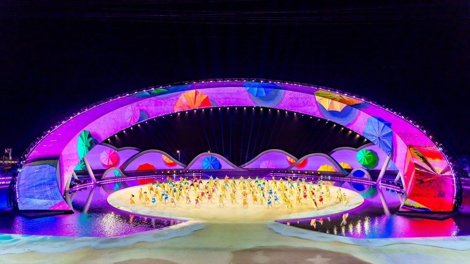 三亚亚沙会开幕式《天海之约》22日亮相，舞台艺术与自然景观巧妙结合