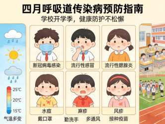 【疾控提示】春季传染病健康提示