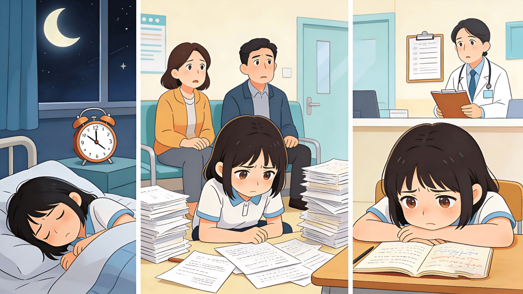 【心灵之约 心理健康科普系列】别让压力偷走孩子的睡眠